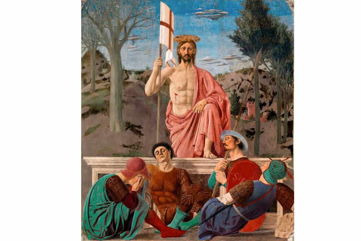 The Resurrection (1463-1465), by Piero