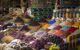 colourful pots of spice on a market stall