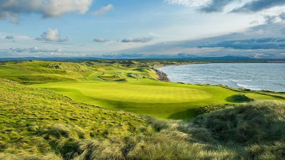 10th and 11th holes The Old Course at Ballybunion Golf Club