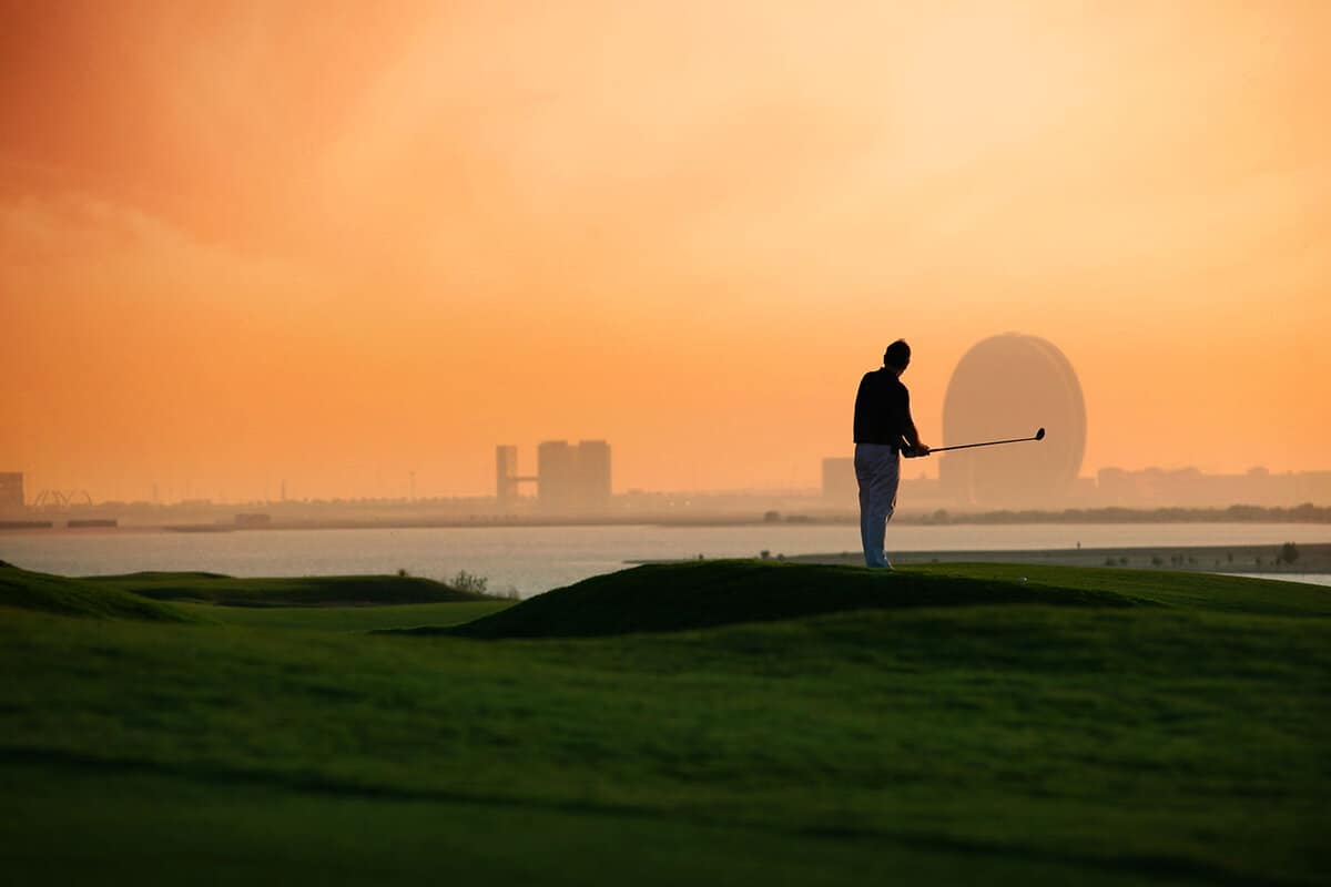 Yas Links Golf Course, Abu Dhabi, UAE