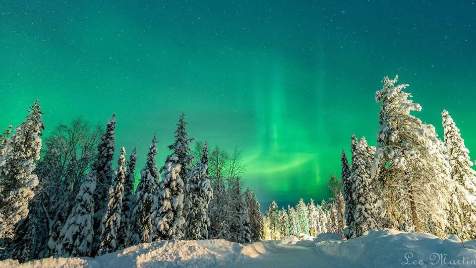 Northern Lights Aurora Borealis Lapland