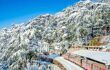 Shimla station in the snow