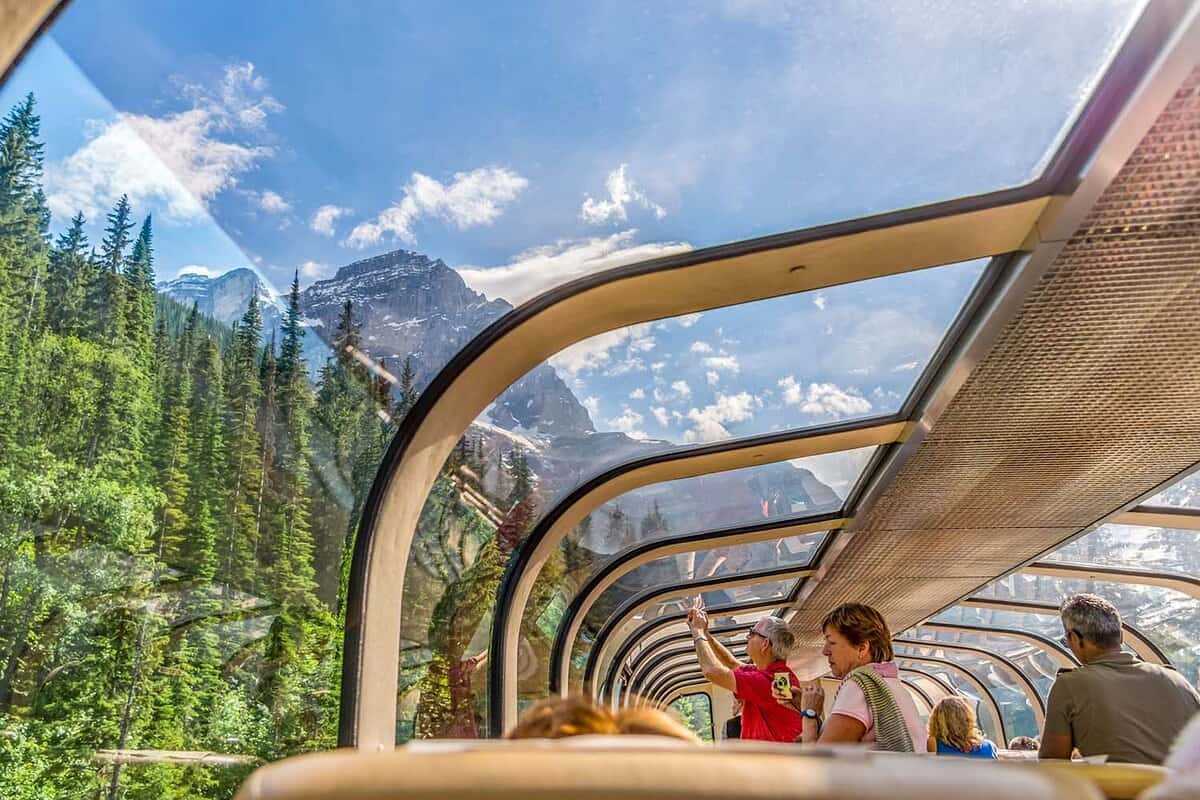Rocky Mountaineer train | Rocky Mountains