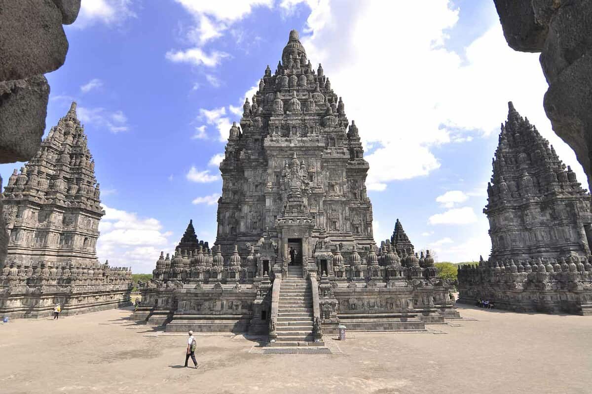 Exterior of Prambanan Temple